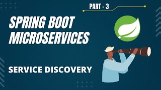 Spring Boot Microservices Project Example  Part 3  Service Discovery [upl. by Ardnassak]