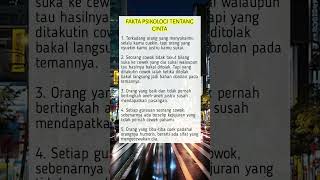 FAKTA PSIKOLOGI TENTANG CINTA [upl. by Norga]