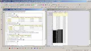 OriginLab® Origin Analyse der Varianz ANOVA [upl. by Lainad664]