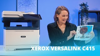 Xerox VersaLink C415 A4 Colour Multifunction Laser Printer [upl. by Nnylf]