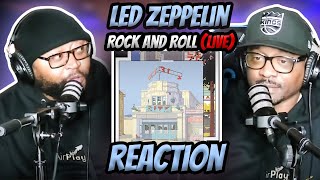 Led Zeppelin  Rock amp Roll Live ledzeppelin reaction trending [upl. by Oidualc]