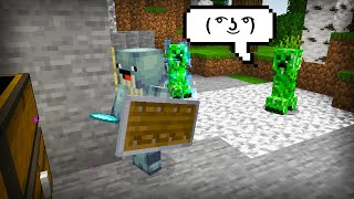 Minecraft Creepers Exploding Compilation  Ruining Peoples Day by Blowing Up amp Creeper Jumpscares [upl. by Litton]