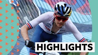 2022 European XCO Mountain Bike Championships Mens Highlights  Tom Pidcock Dominates [upl. by Cutlor279]