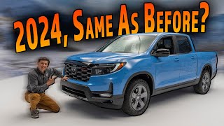 The 2024 Honda Ridgeline Is A Mild Refresh Not A Redesign [upl. by Rachel]