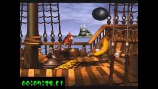 Donkey Kong Country 7 Run in 838 World Record [upl. by Faunia617]