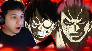 LUFFY VS KATAKURI CONQUEROR HAKI CLASH  One Piece Episode 867868 Reaction [upl. by Kcirdle611]