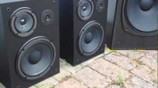 Speakers For Sale Kenwood Towers  Yamaha NSA636 Mint [upl. by Nadiya]