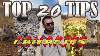 20 things I wish I knew before visiting the CANARY ISLANDS [upl. by Ataymik]