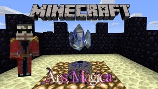 Minecraft Ars Magica Spell Crafting Tutorial [upl. by Mehcanem]