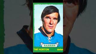 Tim Horton Buffalo Sabres 197374 OPeeChee 189 NHL Hockey Card buffalosabres hockeycards [upl. by Rochella]