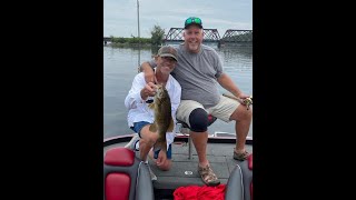 Gant Outdoors Fishing Castle Rock Lake Juneau  Adams Counties Wisconsin [upl. by Namara]