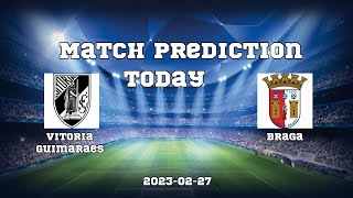 Vitoria Guimaraes vs Braga Predictions  Match prediction [upl. by Nivrehs]