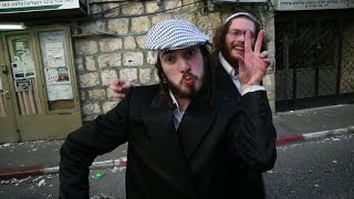 UltraOrthodox Jews celebrate Purim in Jerusalem [upl. by Marduk]