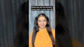 Kon Kon monitor hai yaha par 👀monitors schoollifecomedy monitor comedy schoollife foryou yt [upl. by Pam]