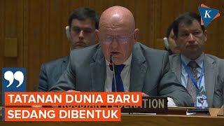 AS dan Rusia Bertikai di Sidang PBB Saat Bahas Perdamaian Dunia [upl. by Ardnasxela104]