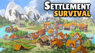 Settlement Survival  Frontier Village Building Colony Survival [upl. by Derman]