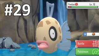 Pokemon Shining Pearl 100 Pokedex  Part 29 Feebas [upl. by Kahl]