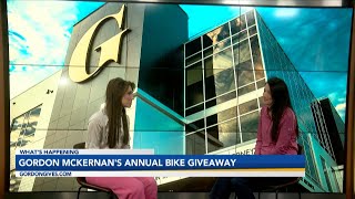 Register Now For Gordon McKernans Annual December Bike Giveaway [upl. by Sergias]