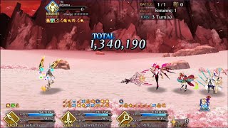 FGO TA Lv120 BeniEnma 3T God Arjuna  LB4 Super Recollection Quest 90 [upl. by Notyard316]