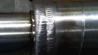 Tig Welding Stainless Steel Shafts [upl. by Blanch792]