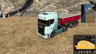 Jedeme s elektrickou scáníí v ETS 2 [upl. by Aiehtela]