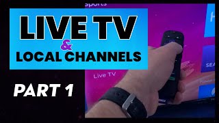 How to Watch Live TV amp Local Channels on Roku amp Roku TV PART I [upl. by Michaeline]