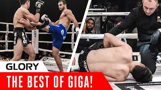 THE GIGA KICK Giga Chikadze Kickboxing Edition [upl. by Nybbor]