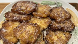 LE FRITTELLE DI MELE di Betty e Marco  Ricetta facile e veloce [upl. by Kemble10]