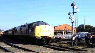 Severn Valley Railway Kidderminster Town 37263 THRASH out on 5th October 2024 [upl. by Ettie]