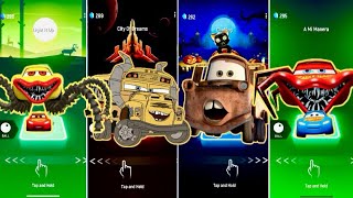 🏎️ Car Eater vs Cursed Miss Fritter vs Tow Mater vs Lightning Mcqueen Eater  Coffin Dance 🪩 [upl. by Ettezyl]