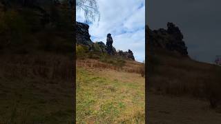 Teufelsmauer Königsstein Thale Harz mauer teufel harz thalesachsenanhalt [upl. by Fried488]