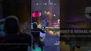 Fireworks Panther Claws Combo In Fortnite Bunker [upl. by Ramses]