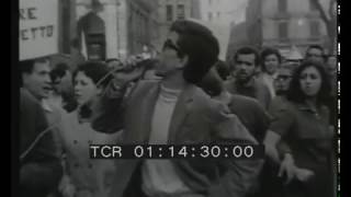 Lotta degli studenti allUniversità Cattolica  Milano 1968 [upl. by Meneau]