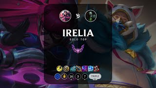 Irelia Top vs Urgot  EUW Master Patch 147 [upl. by Aicela570]