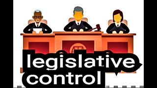 Legislative Control Over Delegated Legislation Administrative Law [upl. by Einnij]