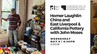 East Coast Collector John Moses Talks About West Coast Pottery [upl. by Ozzie]