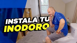 Cómo instalar un inodoro sin fugas  Hazlo tu mismo [upl. by Lole]