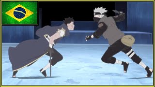 Kakashi VS Obito Dublado  Naruto Shippuden Dublado [upl. by Sherline]