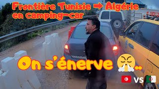 A3➡️Le Passage de la frontière TunisieAlgérie 🫣 border tunisia algerie [upl. by Brigitta963]