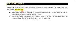 1  Precedence Tables amp Activity Networks [upl. by Nnylak]