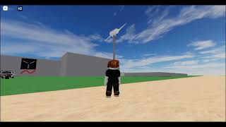 vergnet wind turbine gev mp r 275 kw in roblox [upl. by Willin]