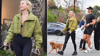 quotJulianne Hough Spotted on Dinner Date in LAquot [upl. by Dadelos]