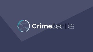 CrimeSec  Crime amp Security Analysis  Anno Accademico 202425 [upl. by Elsinore379]