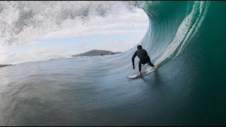 How The Right Almost Killed This Local Hellman With a 3Wave Beatdown  SURFER Magazine [upl. by Xuaeb]