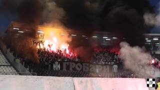 NE TREBA NAM PLAĆENA TITULA DRŽAVA CELA ZNA  Partizan  Voždovac 10052014 [upl. by Godwin]