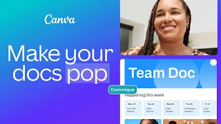 Canva Docs  Make your docs pop [upl. by Carothers]