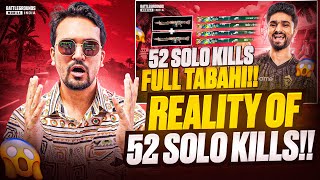 REALITY OF 52 SOLO KILL BY LoLzZzGaming  MAYUR GAMING  LOLZZZ GAMING [upl. by Inek]