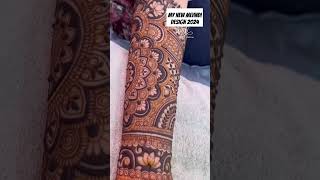 I create NEW mehndi DESIGN 💗mehndi shorts [upl. by Aissak]