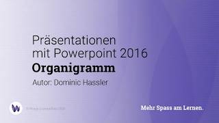 PowerPoint 2016365 Organigramm [upl. by Drucy]