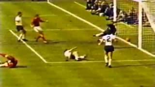 World Cup 1966  Geoff Hursts Controversial Goal in Color [upl. by Ynez804]